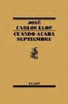 CUANDO ACABA SEPTIEMBRE(POESIA).LUMEN-RUST