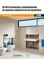 INSTALACION Y MANTENIMIENTO APARATOS SANITARIOS USO DOMESTI