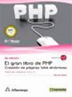 GRAN LIBRO DE PHP (2/E) CREACION DE PAGINAS WEB DINAMICAS