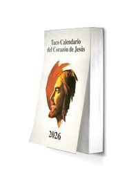 TACO 2026 CALENDARIO DEL CORAZON DE JESUS CLASICO CON IMAN