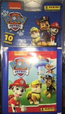 BLISTER 10 SOBRES PAW PATROL