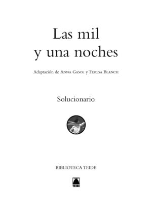 LAS MIL Y UNA NOCHES. SOLUCIONARIO