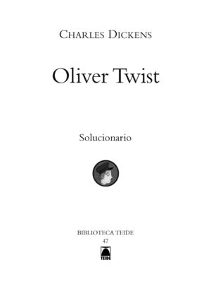 OLIVER TWIST. SOLUCIONARIO