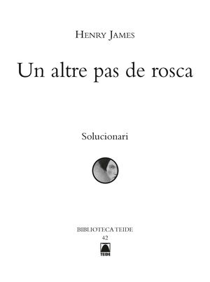 UN ALTRE PAS DE ROSCA. SOLUCIONARI