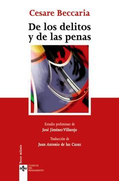 DE LOS DELITOS Y DE LAS PENAS.TECNOS-CLASICOS PENSAMIENTO-60-RUST
