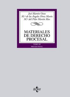 MATERIALES DE DERECHO PROCESAL.TECNOS-RUST