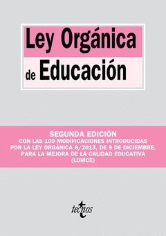 LEY ORGÁNICA DE EDUCACIÓN