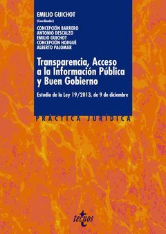 TRANSPARENCIA, ACCESO A LA INFORMACIÓN PÚBLICA Y BUEN GOBIERNO