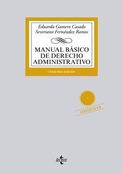 MANUAL BÁSICO DE DERECHO ADMINISTRATIAVO + CD.