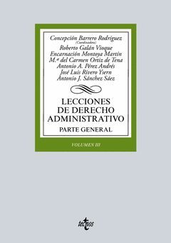 LECCIONES DE DERECHO ADMINISTRATIVO VOL-003.ED15.TECNOS-RUST