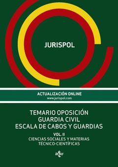 TEMARIO OPOSICIÓN GUARDIA CIVIL. ESCALA DE CABOS Y GUARDIAS