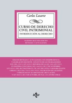CURSO DE DERECHO CIVIL PATRIMONIAL.ED16.TECNOS-RUST