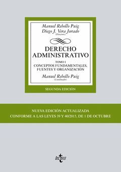 DERECHO ADMINISTRATIVO VOL I 2016