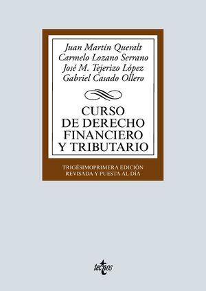 CURSO DE DERECHO FINANCIERO Y TRIBUTARIO