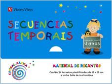 CAIXA SECUENCIAS TEMPORAIS. ESPIRAL MÁXICA. 4 ANOS