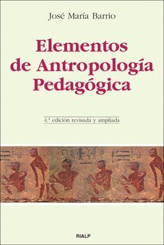 ELEMENTOS DE ANTROPOLOGÍA PEDAGÓGICA