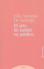 EL ARTE DE HABLAR EN PÚBLICO