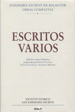 ESCRITOS VARIOS (1927-1974)