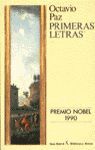 PRIMERAS LETRAS