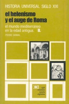 HIST UNIV HELENISMO Y EL AUGE DE ROMA