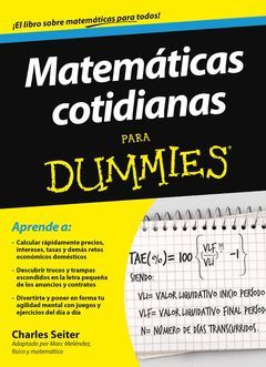 MATEMATICAS COTIDIANAS PARA DUMMIES. CEAC