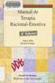 TERAPIA RACIONAL-EMOTIVA,MANUAL.DESCLEE