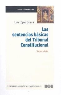 SENTENCIAS BÁSICAS DEL TRIBUNAL CONSTITUCIONAL, LAS -BOE