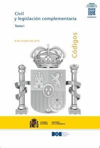 CÓDIGO CIVIL Y LEGISLACIÓN COMPLEMENTARIA