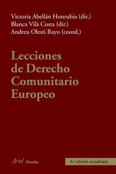 LECCIONES DE DERECHO COMUNITARIO EUROPEO, ARIEL-DERECHO-RUST