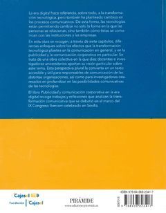PUBLICIDAD Y COMUNICACIÓN CORPORATIVA EN LA ERA DIGITAL