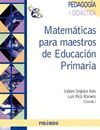 MATEMÁTICAS PARA MAESTROS DE EDUCACIÓN PRIMARIA.PIRAMIDE-RUST