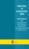 2000 DIRECTORIO DE FUNDACIONES.MEC