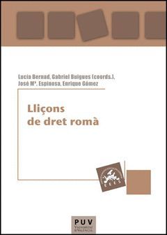 LLIÇONS DE DRET ROMÀ
