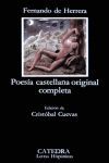 POESIA CASTELLANA ORIGINAL COMPL-LH-219