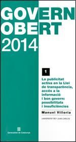 PUBLICITAT ACTIVA EN LA LLEI DE TRANSPARÈNCIA, ACCÉS A LA INFORMACIÓ I BON GOVER