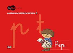 TAM TAM DE LLETRES, LECTOESCRIPTURA, EDUCACIÓ INFANTIL. QUADERN 3
