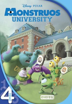 MONSTRUOS UNIVERSITY. LEO CON DISNEY. LECTURA NIVEL 4