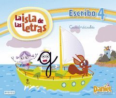 ISLA DE LAS LETRAS 4 ESCRIBO 13 CUADRICULA EI