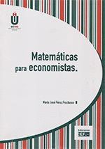 MATEMÁTICAS PARA ECONOMISTAS