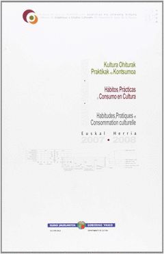 EUSKAL HERRIKO KULTURA OHITUREI, PRAKTIKEI ETA KONTSUMOARI BURUZKO ESTATISTIKA 2