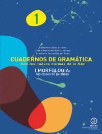 CUAD GRAMATICA 1 MORFOLOGIA: LAS CLASES DE PALABRA