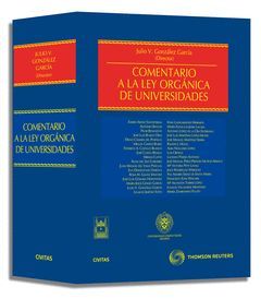 COMENTARIO LEY ORGANICA DE UNIVERSIDADES 1ª ED
