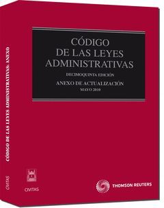 ANEXO CODIGO LEYES ADMINISTRATIVAS 15ª ED