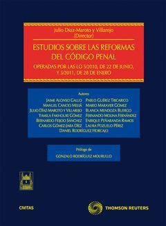 ESTUDIOS SOBRE LAS REFORMAS DEL CODIGO PENAL OPERADA POR LAS