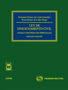 LEY DE ENJUICIAMIENTO CIVIL, 2ªED. NOTAS Y DOCTRINA DE TRIBUNALES