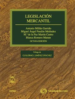 LEGISLACION MERCANTIL, 8ºED.