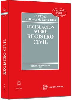 LEGISLACIÓN SOBRE REGISTRO CIVIL