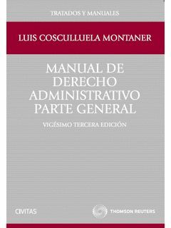 MANUAL DE DERECHO ADMINISTRATIVO PARTE GENERAL
