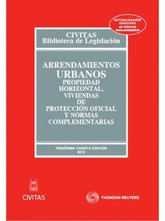 ARRENDAMIENTOS URBANOS, PROPIEDAD HORIZONTAL, VIVIENDAS DE PROTECCIÓN OFICIAL Y