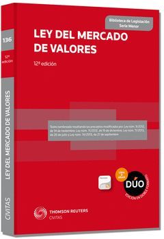 LEY DEL MERCADO DE VALORES (DÚO)